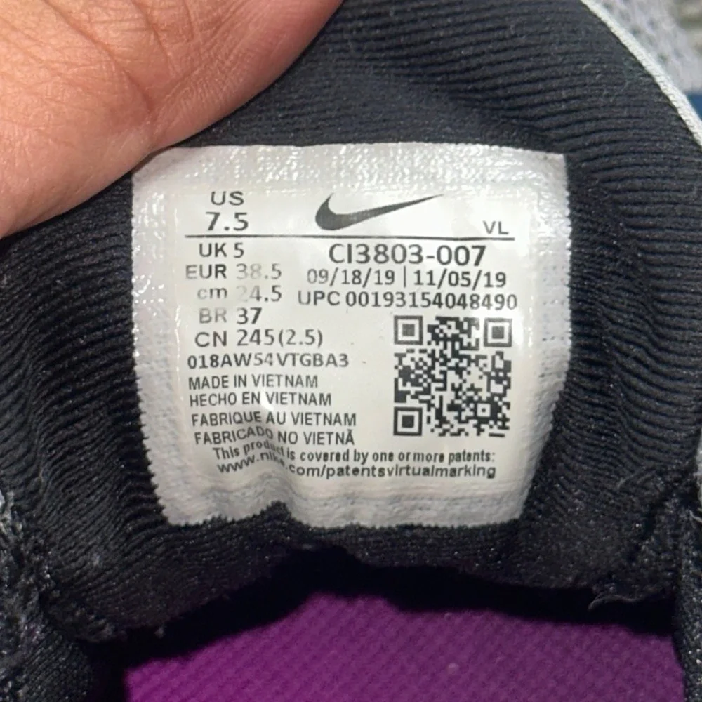 Nike running shoes